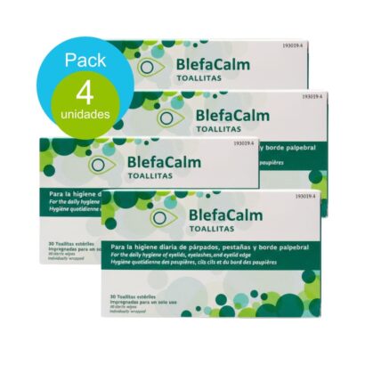Pack de 4 - Blefacalm Toallitas (30ud)