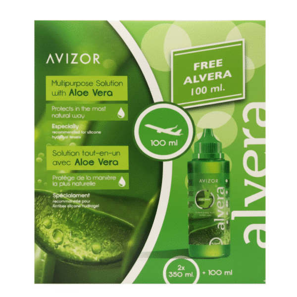Pack Avizor Alvera 5 uds. + solución 100 ml.