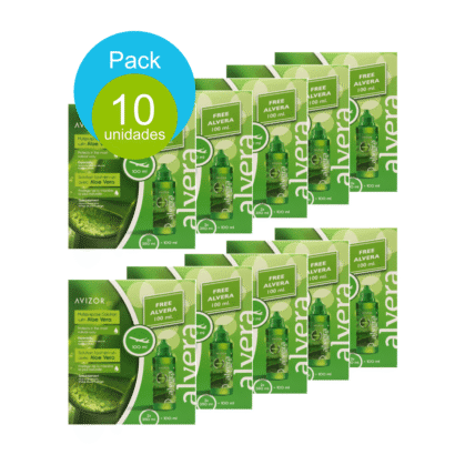 Pack Avizor Alvera 10 uds. + solución 100 ml.