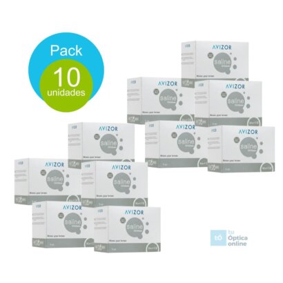 Pack 10 Avizor Saline Unidosis (30x5ml)
