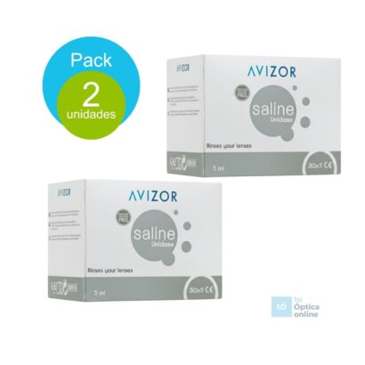 Pack 2 Avizor Saline Unidosis (30x5ml)