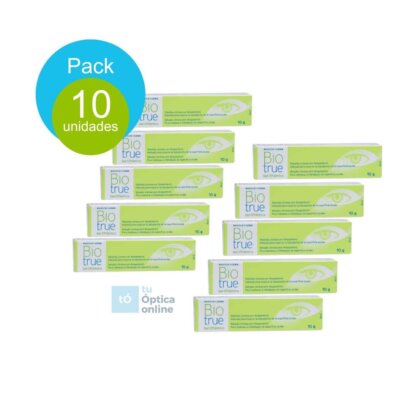 Pack 10 ud Biotrue Gel Oftálmico (10g)