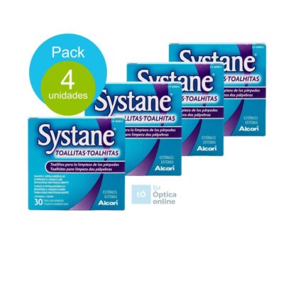 Pack 4 ud Systane Toallitas (30ud)